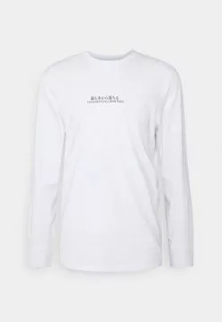 Only & Sons ONSTOMO LIFE TEE - T-shirt à Manches Longues - White -Only & Sons Soldes Boutique d894be2daaf74532b5d30e203a2e5f6e