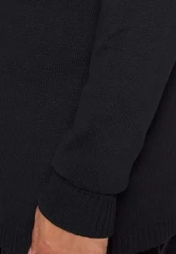 Only & Sons ONSBACE HIGH NECKHALF ZIP - Pullover - Black -Only & Sons Soldes Boutique d8d702527c8540f1a760026fd0e771d7