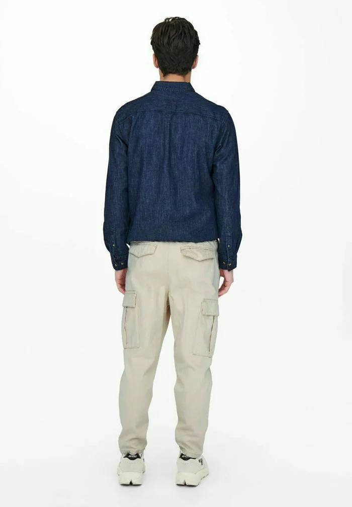 Only & Sons Pantalon Cargo - Ecru 3 Only & Sons Pantalon Cargo - Ecru – Image 3