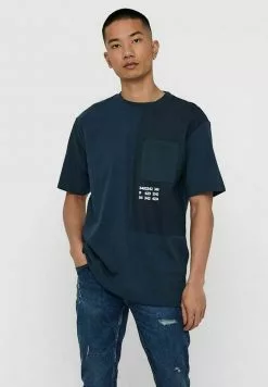 Only & Sons T-shirt Imprimé - Dress Blues