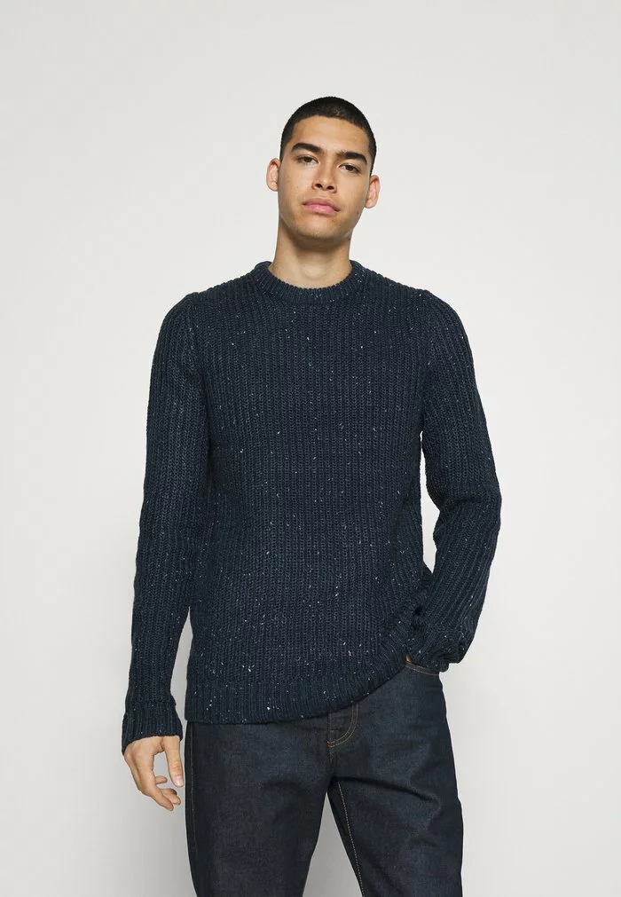 Only & Sons ONSNAZLO CREW NECK - Pullover - Dress Blues 1 Only & Sons ONSNAZLO CREW NECK - Pullover - Dress Blues