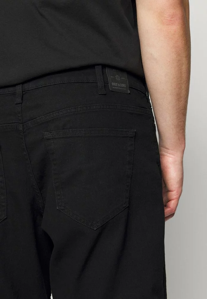 Only & Sons ONSPLY - Short En Jean - Black 4 Only & Sons ONSPLY - Short En Jean - Black – Image 4