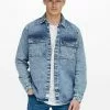 Only & Sons Chemise - Blue Denim