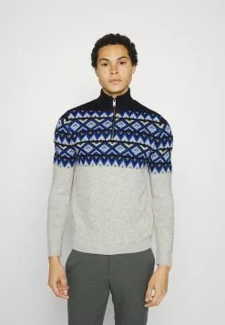 Only & Sons ONSNEW LUDVIG HALF ZIP - Pullover - Dark Navy