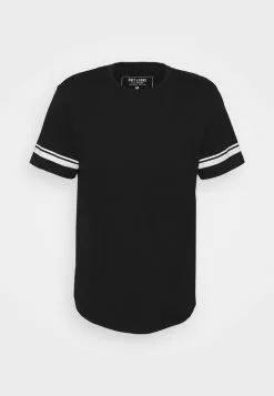 Only & Sons ONSMATT LIFE LONGY STRIPE - T-shirt Imprimé - Black -Only & Sons Soldes Boutique dc9621f9090548af9d321240f88629ec
