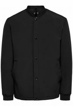 Only & Sons Blouson Bomber - Black -Only & Sons Soldes Boutique dca1823953e2413299e98dc07b3c7bf4