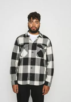 Only & Sons ONSMILO LIFE CHECK OVERSHIRT - Chemise - Black