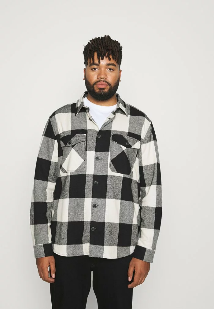 Only & Sons ONSMILO LIFE CHECK OVERSHIRT - Chemise - Black 1 Only & Sons ONSMILO LIFE CHECK OVERSHIRT - Chemise - Black