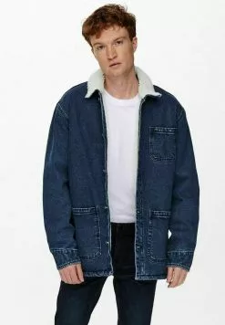 Only & Sons Veste En Jean - Blue Denim