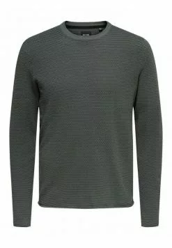 Only & Sons ONSNIGUEL LIFE CREW NECK - Pullover - Balsam Green