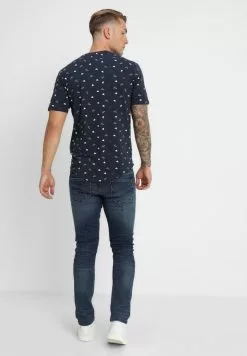 Only & Sons ONSGENE TEE - T-shirt Imprimé - Blue Nights -Only & Sons Soldes Boutique de039ac6a1f94899937685e1014a7f95
