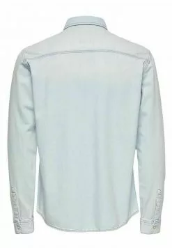 Only & Sons Chemise - Blue Denim -Only & Sons Soldes Boutique df034a1b299d45fcba7dd6bfcaf6f8ec