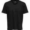 Only & Sons T-shirt Basique - Black