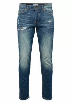 Only & Sons ONSLOOM - Jean Slim - Blue Denim -Only & Sons Soldes Boutique dfdee91366e8448fa401da2a59307cd8