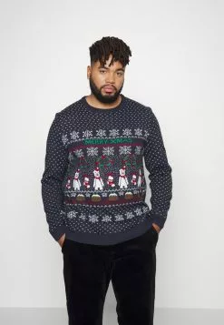 Only & Sons ONSXMAS CREW - Pullover - Dark Navy