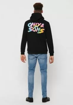 Only & Sons Sweat à Capuche - Black