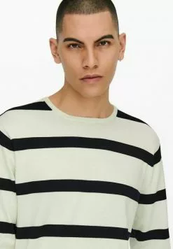 Only & Sons Pullover - Star White -Only & Sons Soldes Boutique e0bc859eec0f4fd894bff4d8edc972bf