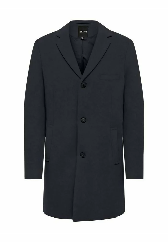 Only & Sons Manteau Classique - Dark Navy 1 Only & Sons Manteau Classique - Dark Navy