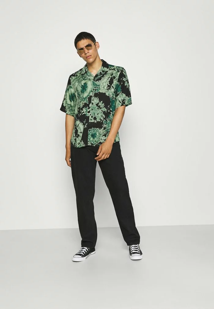 Only & Sons ONSDION TIE DYE POPLIN - Chemise - Deep Teal 2 Only & Sons ONSDION TIE DYE POPLIN - Chemise - Deep Teal – Image 2