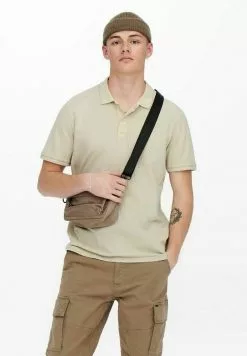 Only & Sons ONSTRAVIS - Polo - Silver Lining