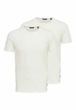 Only & Sons 2 PACK - T-shirt Basique - White