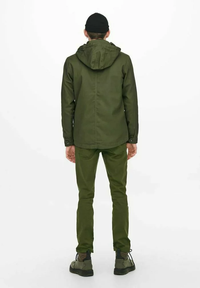Only & Sons Veste Légère - Olive Night 3 Only & Sons Veste Légère - Olive Night – Image 3