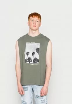 Only & Sons ONSGRAYSON RLX - T-shirt Imprimé - Castor Gray