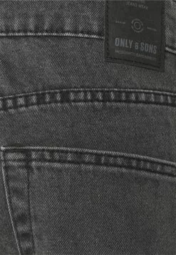 Only & Sons ONSEDGE LOOSE WASHED - Jean Boyfriend - Black Denim -Only & Sons Soldes Boutique e339c483a91b4325b9bfda7b5504806d