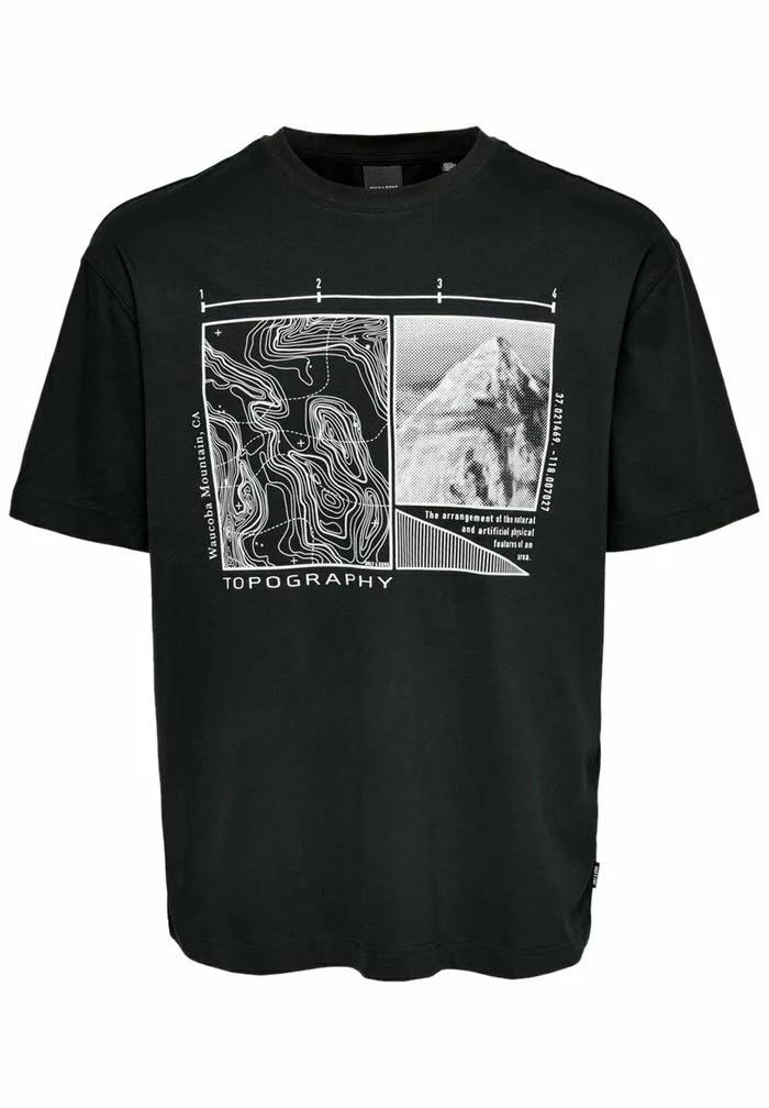 Only & Sons T-shirt Imprimé - Black 5 Only & Sons T-shirt Imprimé - Black – Image 5