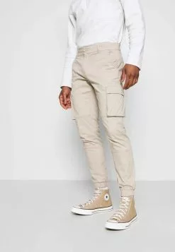 Only & Sons ONSCAM STAGE CUFF - Pantalon Cargo - Crockery
