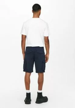 Only & Sons ONSMIKE - Short - Night Sky -Only & Sons Soldes Boutique e582412914ba4d158f19c4f7f4c9fa8d