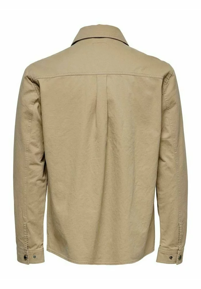 Only & Sons REISSVERSCHLUSS- - Chemise - Chinchilla 2 Only & Sons REISSVERSCHLUSS- - Chemise - Chinchilla – Image 2