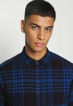 Only & Sons ONSNATE LIFE CHECK SHIRT - Chemise - Dark Navy 11 Only & Sons ONSNATE LIFE CHECK SHIRT - Chemise - Dark Navy -Only & Sons Soldes Boutique e5d19ed137984c40941f400e2432bf38