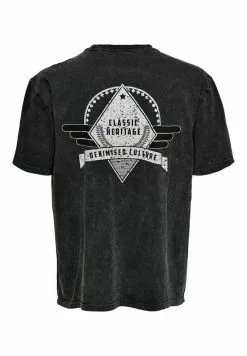 Only & Sons T-shirt Imprimé - Black 11 Only & Sons T-shirt Imprimé - Black -Only & Sons Soldes Boutique e63c4d168b13401a8ccf1cde04110e73