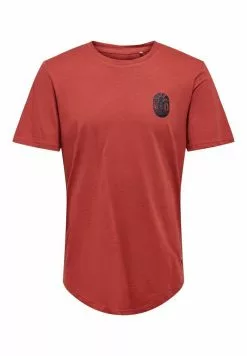 Only & Sons T-shirt Imprimé - Cinnabar 10 Only & Sons T-shirt Imprimé - Cinnabar -Only & Sons Soldes Boutique e6abf0ffedfb40b8aff880a74b56647c