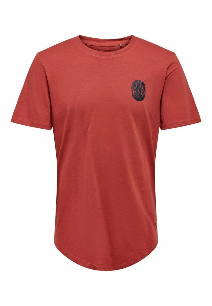 Only & Sons T-shirt Imprimé - Cinnabar 5 Only & Sons T-shirt Imprimé - Cinnabar – Image 5