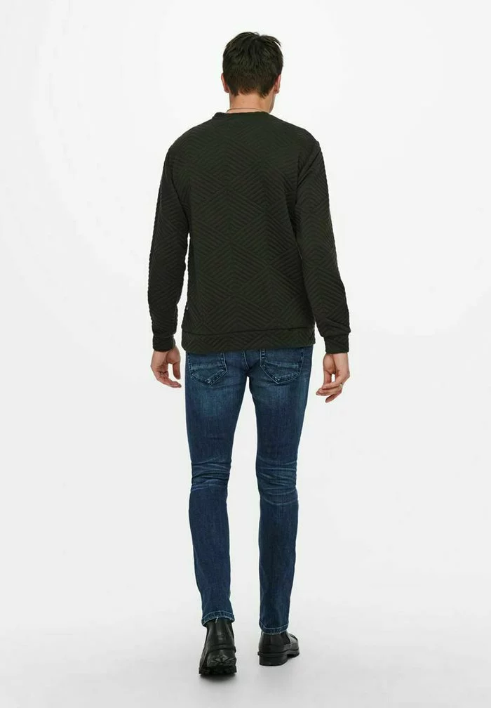 Only & Sons Sweatshirt - Peat 3 Only & Sons Sweatshirt - Peat – Image 3