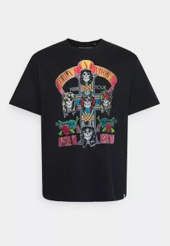 Only & Sons ONSGUNS LIFE PLUS - T-shirt Imprimé - Black