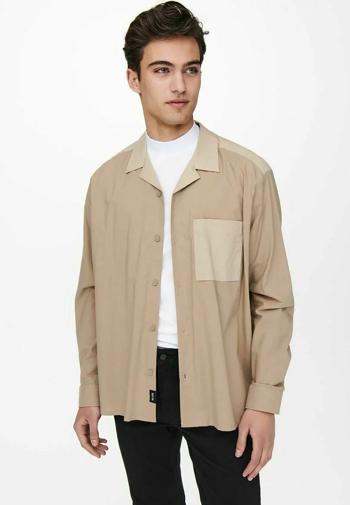 Only & Sons Chemise - Chinchilla 5 Only & Sons Chemise - Chinchilla – Image 5