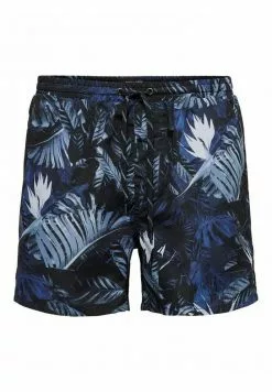 Only & Sons GEMUSTERTE - Short De Bain - Dark Navy -Only & Sons Soldes Boutique e9f13a17d7f54ba2b79745e4ef3db9b9