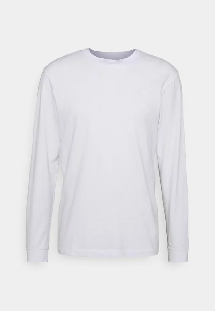 Only & Sons ONSVILMOS LIFE REG MOCK NECK TEE - T-shirt à Manches Longues - White 5 Only & Sons ONSVILMOS LIFE REG MOCK NECK TEE - T-shirt à Manches Longues - White – Image 5