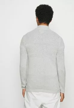 Only & Sons ONSBACE - Pullover - Light Grey Melange -Only & Sons Soldes Boutique ebbdd79517334bbbad0b2710b9cedec8