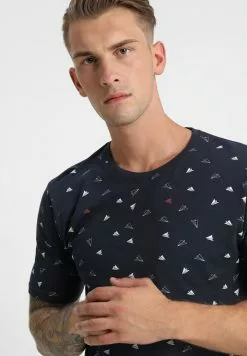 Only & Sons ONSGENE TEE - T-shirt Imprimé - Blue Nights -Only & Sons Soldes Boutique ed5723bc9a224515bba6bea8cd5a7ccb