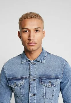 Only & Sons ONSCOME TRUCKER - Veste En Jean - Blue Denim -Only & Sons Soldes Boutique eddfdaa7a60d4e86b622ad1ce171aa2a