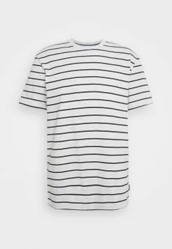 Only & Sons ONSMEL LIFE STRIPE TEE - T-shirt Imprimé - Light Grey -Only & Sons Soldes Boutique ee12d9801d534bf4a2d98f982eff4d6d