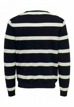 Only & Sons Pullover - Dark Navy -Only & Sons Soldes Boutique ee5b03252ba84906853e80fe9e5927b9
