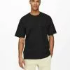 Only & Sons RELAXED FIT - T-shirt Basique - Black