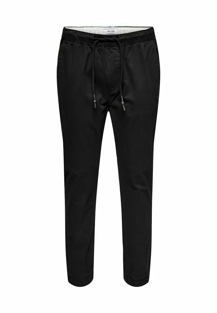 Only & Sons ONSLINUS LIFE WORK - Pantalon Classique - Black 7 Only & Sons ONSLINUS LIFE WORK - Pantalon Classique - Black – Image 7