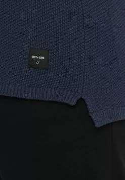 Only & Sons DAN STRUCTURE CREW - Pullover - Dress Blue 11 Only & Sons DAN STRUCTURE CREW - Pullover - Dress Blue -Only & Sons Soldes Boutique f072f6ebd3b44f4181f43d29390841e1