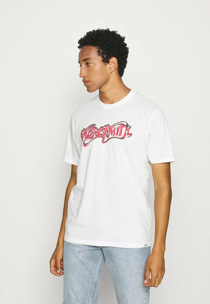 Only & Sons ONSAEROSMITH LIFE - T-shirt Imprimé - Cloud Dancer 1 Only & Sons ONSAEROSMITH LIFE - T-shirt Imprimé - Cloud Dancer